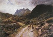 Joseph Farquharson The Road to Loch Maree china oil painting artist